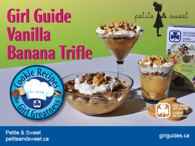 Girl Guide Vanilla Banana Trifle – Petite and Sweet