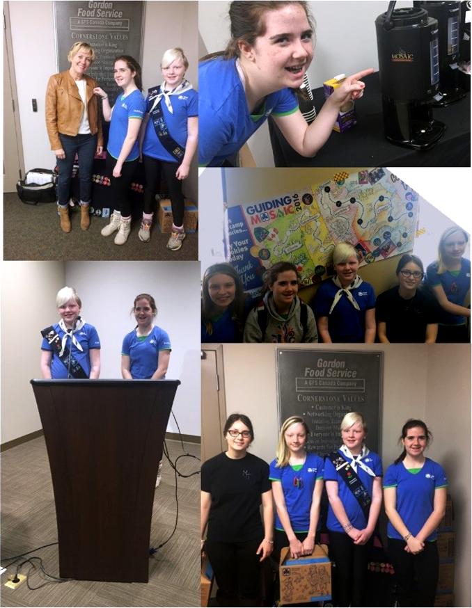Girl Guide Cookie invasion