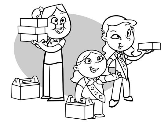 brownie clipart girl guides - photo #43