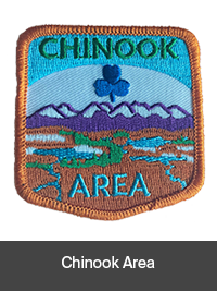 Chinook Area Crest