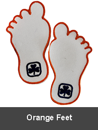 Orange Feet