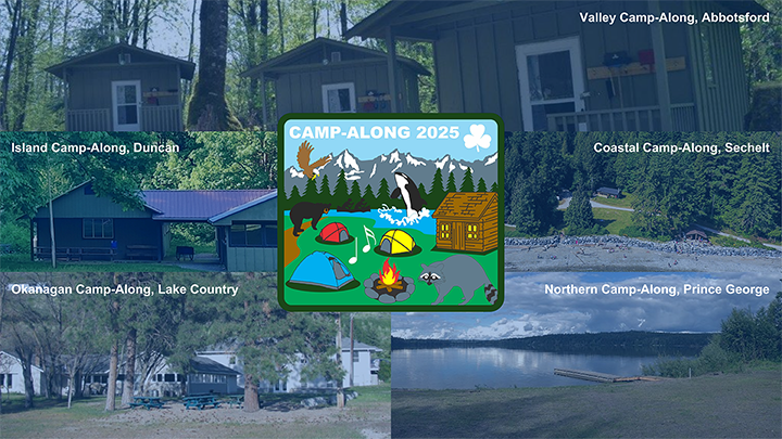 Camp-Along 2025 Banner
