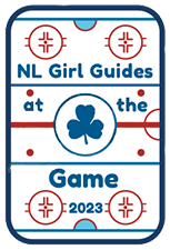 NL Girl Guides at the Game 2023 crest