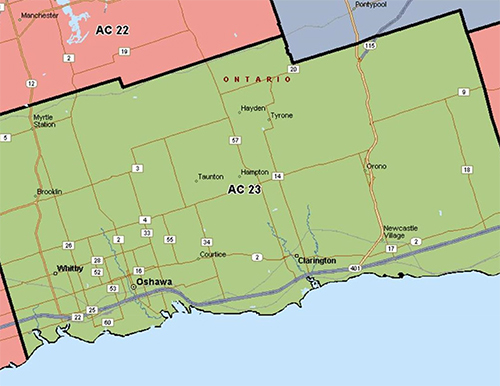 map of Community 23