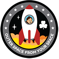 Outer Space From Your Space crest illustration.