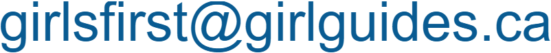 Girls First at Girl Guides dot CA