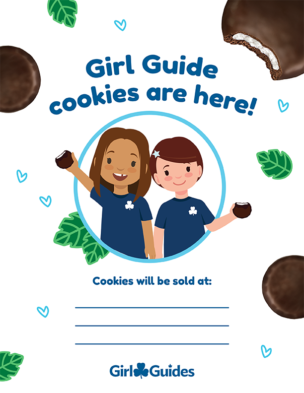 Chocolatey Mint Cookie Poster