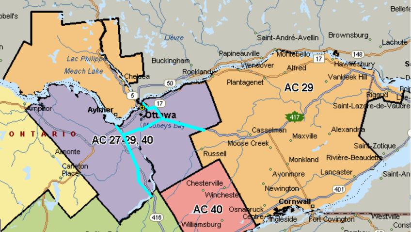 map of Administrative Community 29